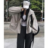 ルーズシルエット フーデッドジャケット | Bifrost | 詳細画像2