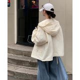 ルーズシルエット フーデッドジャケット | Bifrost | 詳細画像7