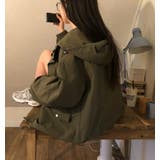 ルーズシルエット フーデッドジャケット | Bifrost | 詳細画像11