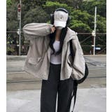 ルーズシルエット フーデッドジャケット | Bifrost | 詳細画像12