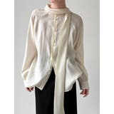 2WAY ハイネック スカーフ ブラウス | Bifrost | 詳細画像9 