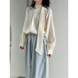 2WAY ハイネック スカーフ ブラウス | Bifrost | 詳細画像10 