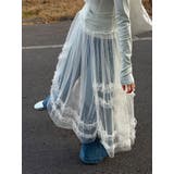 シアーチュール キャミ レース ロングワンピース | Bifrost | 詳細画像4 