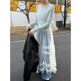 シアーチュール キャミ レース ロングワンピース | Bifrost | 詳細画像5 