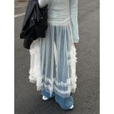 シアーチュール キャミ レース ロングワンピース | Bifrost | 詳細画像9 