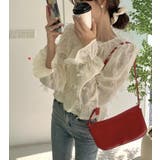 フリルスリーブ シャーリング ブラウス | Bifrost | 詳細画像4 