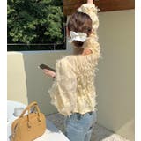 フリルスリーブ シャーリング ブラウス | Bifrost | 詳細画像7 