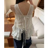 シアー ドット レイヤード キャミソール | Bifrost | 詳細画像1