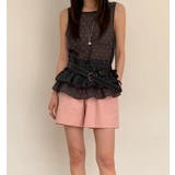 シアー ドット レイヤード キャミソール | Bifrost | 詳細画像3