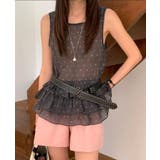 シアー ドット レイヤード キャミソール | Bifrost | 詳細画像6