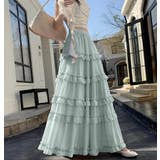 ティアード フリル ロングスカート | Bifrost | 詳細画像4 