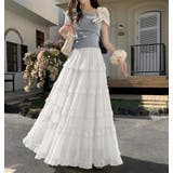 ティアード フリル ロングスカート | Bifrost | 詳細画像5 