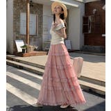 ティアード フリル ロングスカート | Bifrost | 詳細画像7 