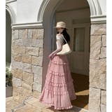 ティアード フリル ロングスカート | Bifrost | 詳細画像8 