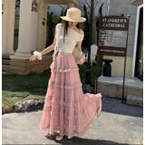 ティアード フリル ロングスカート | Bifrost | 詳細画像9 