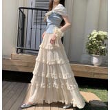 ティアード フリル ロングスカート | Bifrost | 詳細画像11 