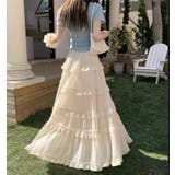 ティアード フリル ロングスカート | Bifrost | 詳細画像14 