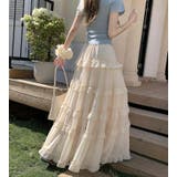 ティアード フリル ロングスカート | Bifrost | 詳細画像15 