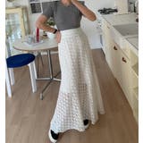 レース フレア ロングスカート | Bifrost | 詳細画像5 