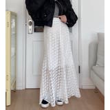 レース フレア ロングスカート | Bifrost | 詳細画像8 