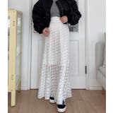 レース フレア ロングスカート | Bifrost | 詳細画像9 