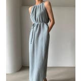 ブルー | ノースリーブワンピース | Bifrost