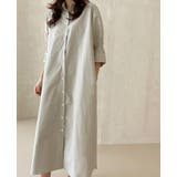 ベージュ | シャツワンピース | Bifrost