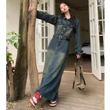 デニム ロングシャツワンピース | Bifrost | 詳細画像7 