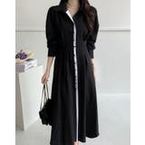 ピンストライプ ロングシャツワンピース | Bifrost | 詳細画像2 