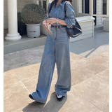 デニムオールインワン ワイドパンツ | Bifrost | 詳細画像2