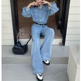 デニムオールインワン ワイドパンツ | Bifrost | 詳細画像5