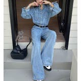 デニムオールインワン ワイドパンツ | Bifrost | 詳細画像7