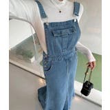 デニム マーメイド サロペットワンピース | Bifrost | 詳細画像13 