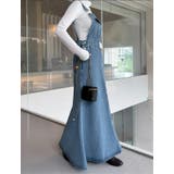 デニム マーメイド サロペットワンピース | Bifrost | 詳細画像15 