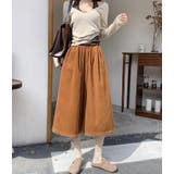 秋冬向け コーデュロイワイドクロップパンツ | Bifrost | 詳細画像5 