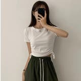 ホワイト | Tシャツ【韓国ファッション】 | Bifrost