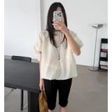 ベージュ | Tシャツ【韓国ファッション】 | Bifrost