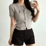 グレー | Ｔシャツ【韓国ファッション】 | Bifrost