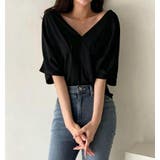 ブラック | Ｔシャツ【韓国ファッション】 | Bifrost