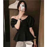 ブラック | Ｔシャツ【韓国ファッション】 | Bifrost