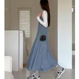 デニムノースリーブロングワンピ | Bifrost | 詳細画像5 