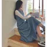 デニムノースリーブロングワンピ | Bifrost | 詳細画像6 