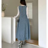 デニムノースリーブロングワンピ | Bifrost | 詳細画像9 