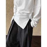 オフショルダー ドレープ ニットトップス | Bifrost | 詳細画像11 