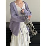 太編み リボン カーディガン オーバーサイズ | Bifrost | 詳細画像5 