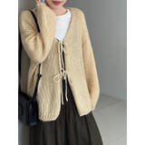 太編み リボン カーディガン オーバーサイズ | Bifrost | 詳細画像7 