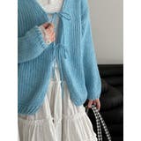 太編み リボン カーディガン オーバーサイズ | Bifrost | 詳細画像15 