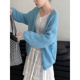 太編み リボン カーディガン オーバーサイズ | Bifrost | 詳細画像17 