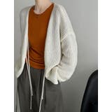 太編み リボン カーディガン オーバーサイズ | Bifrost | 詳細画像24 