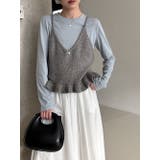 V ネック ニットキャミソール | Bifrost | 詳細画像12 